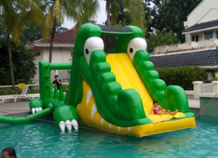 Pool best sale slide rental